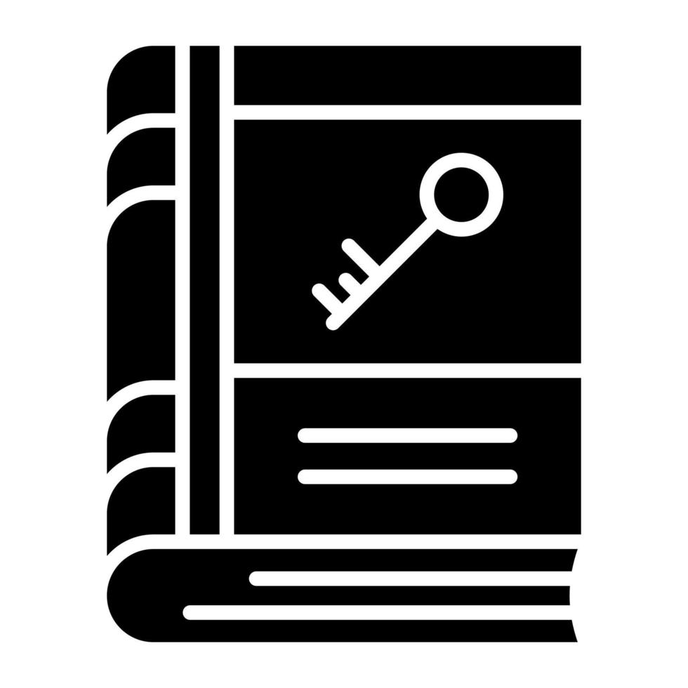 Success book icon design in trendy style, easy to use vector