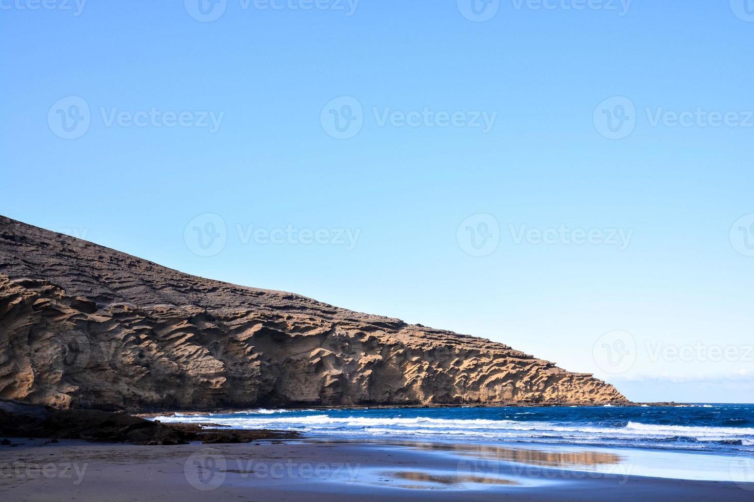 Scenic coastal view photo