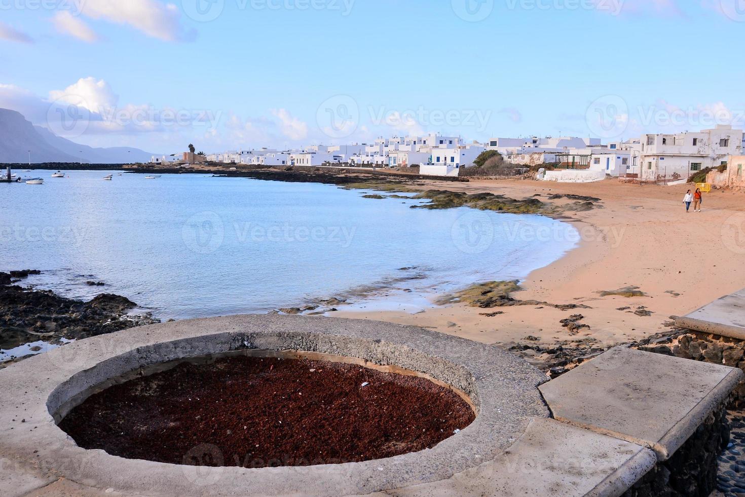 Scenic coastal view photo