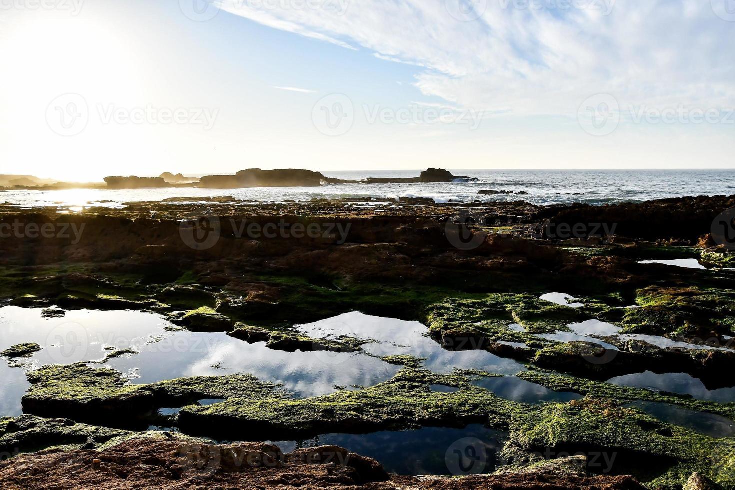 Scenic coastal view photo