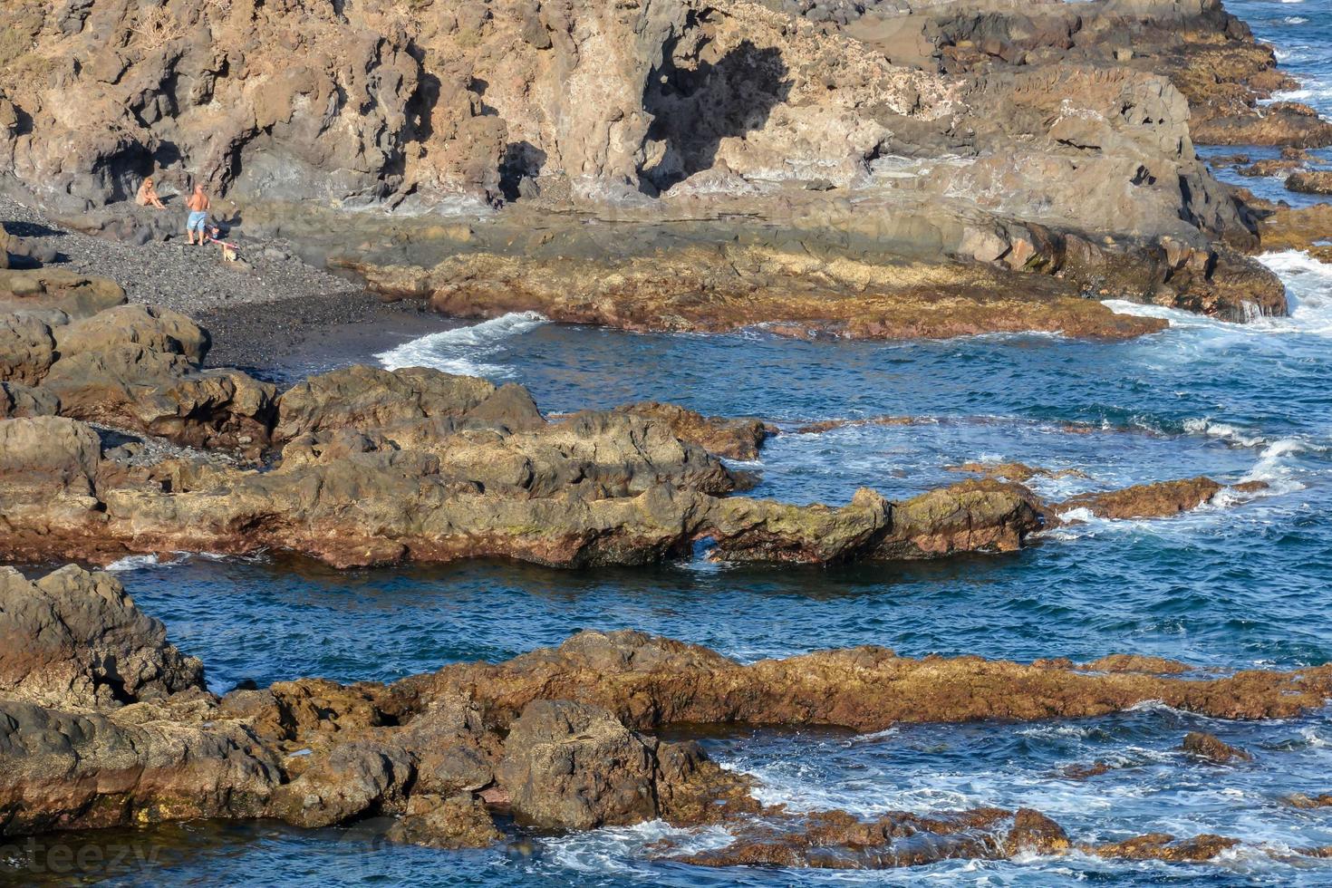 Scenic coastal view photo