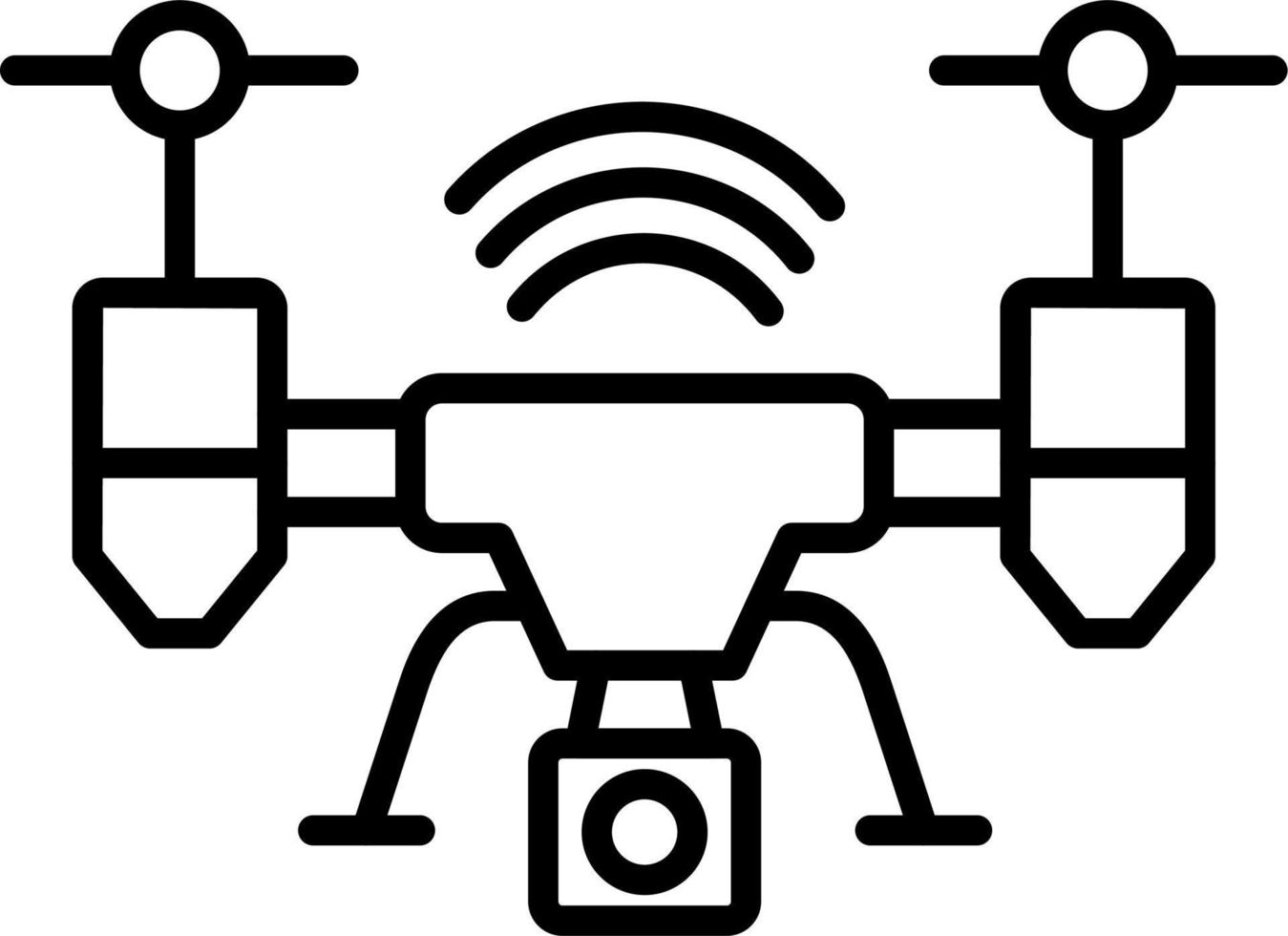 Drone Vector Icon