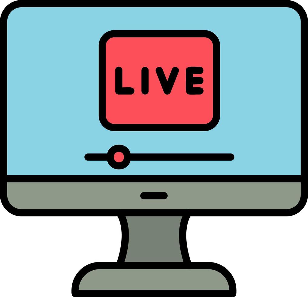 Live Vector Icon