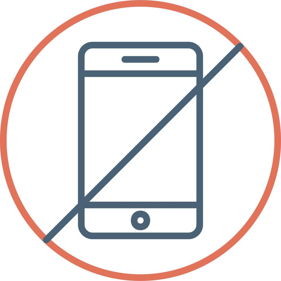 Blocking Vector Icon