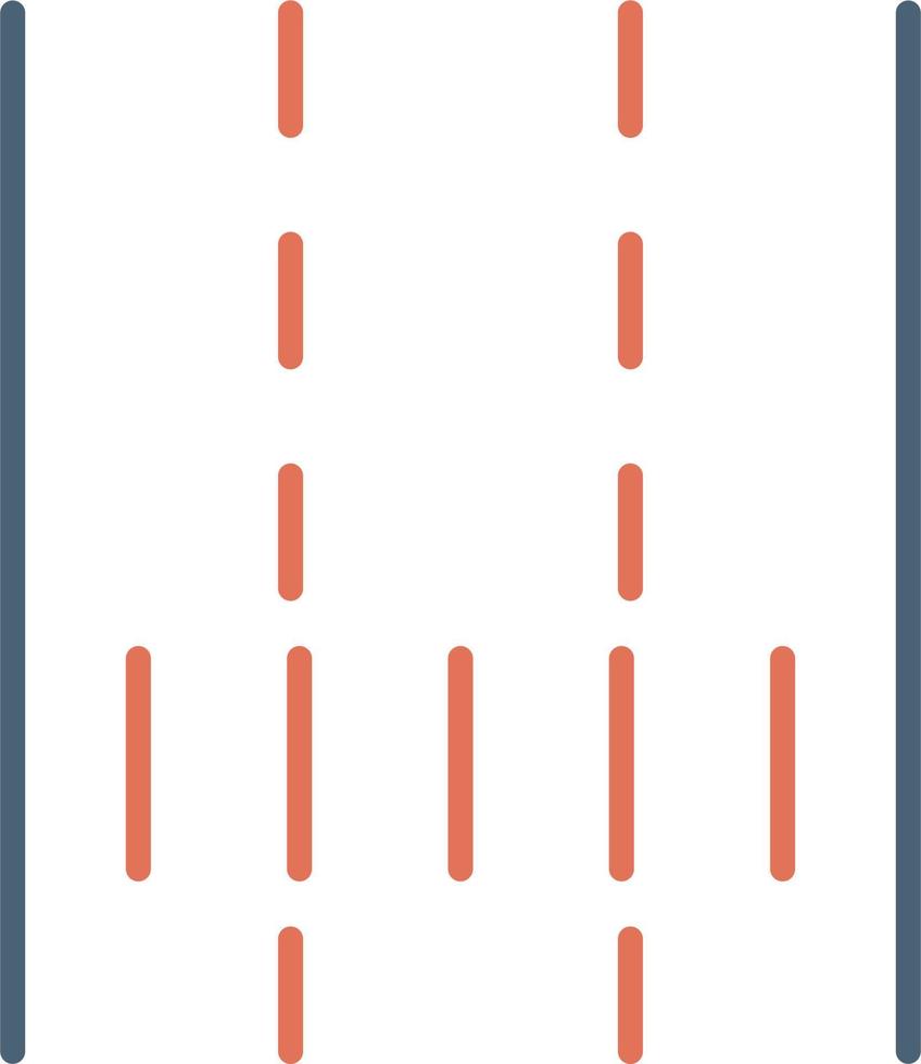 Lane Vector Icon
