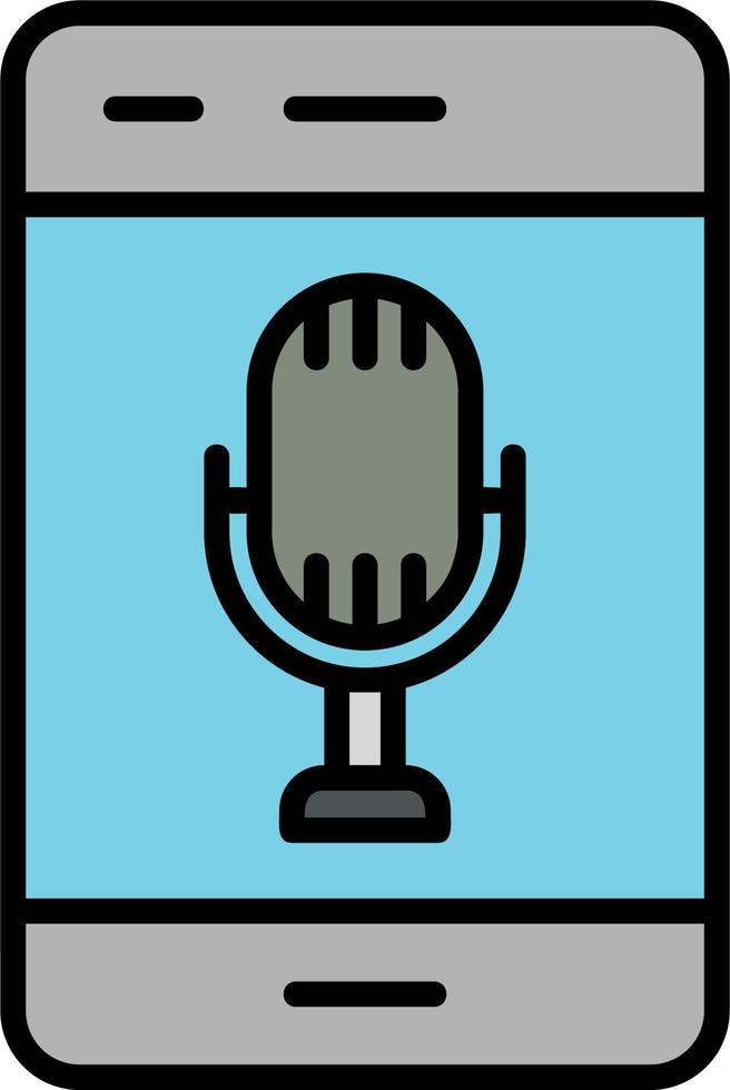 Voice Recording Vector Icon