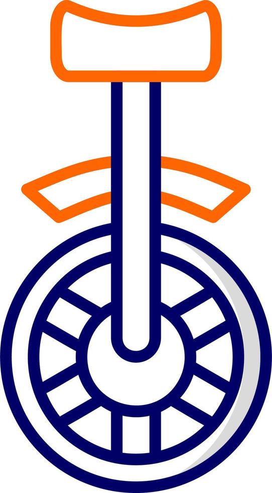 Unicycle Vector Icon