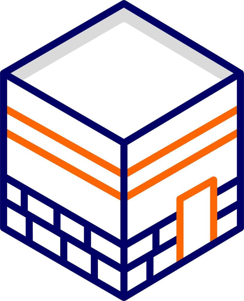 Kaaba Vector Icon