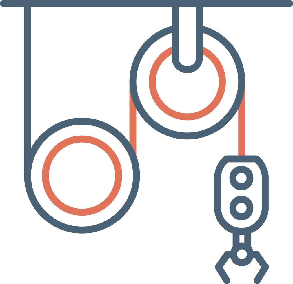 Pulley Vector Icon