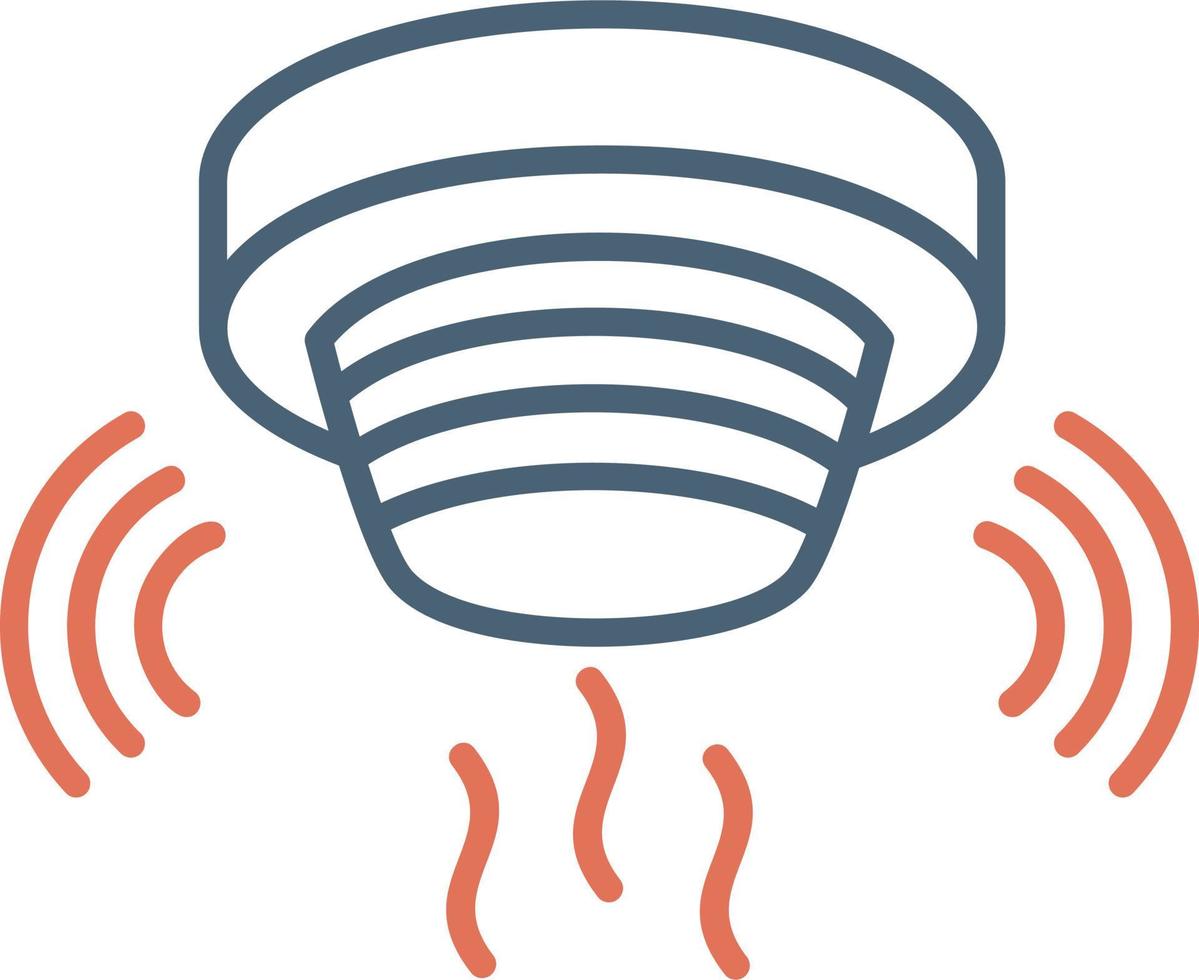 Smoke Detector Vector Icon