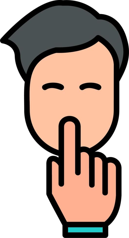 Silence Vector Icon