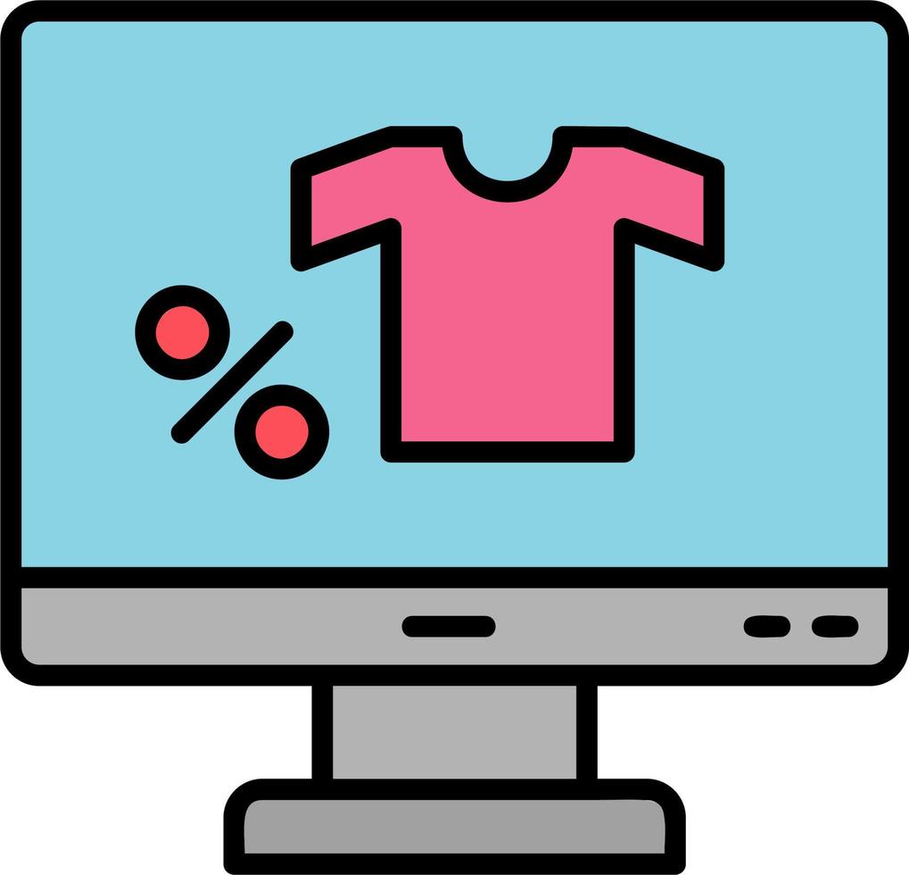 Online Sale Vector Icon