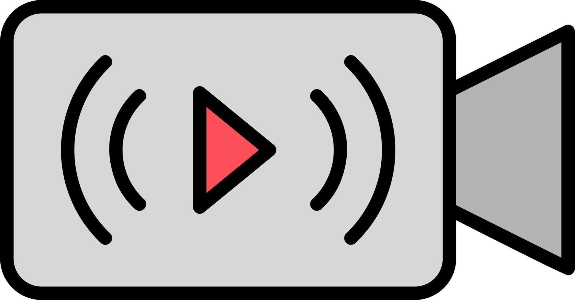 Live Stream Vector Icon