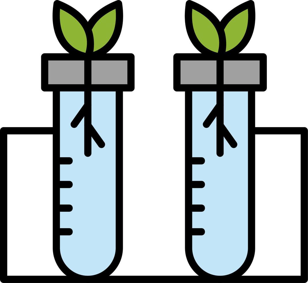 Test Tubes Vector Icon