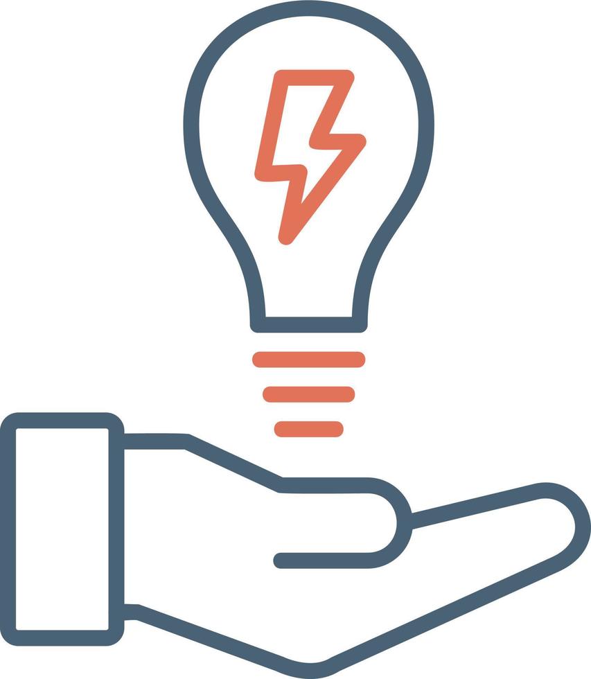 Saving Energy Vector Icon