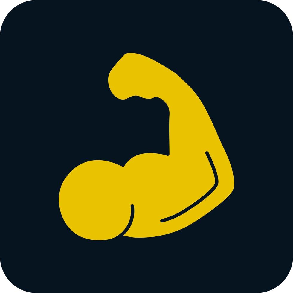 Muscle Vector Icon Design