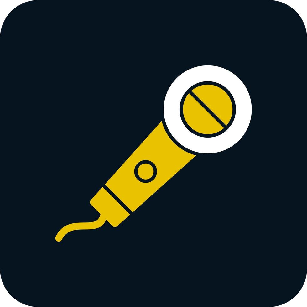 Mike Vector Icon Design