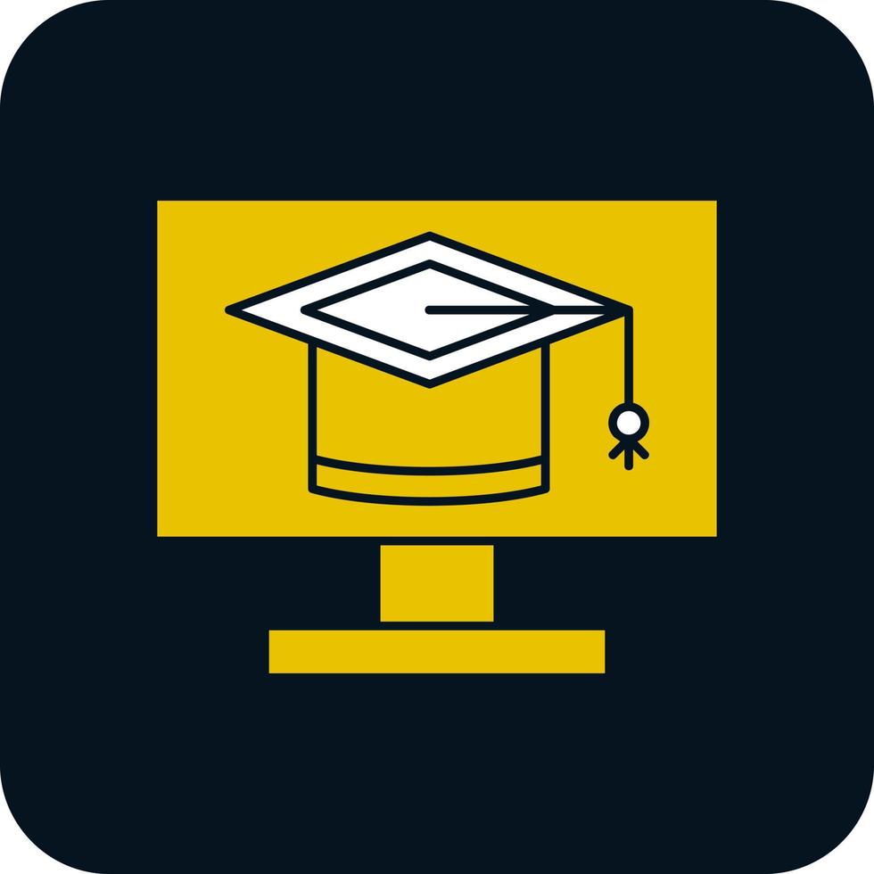 E Learning Vector Icon Design