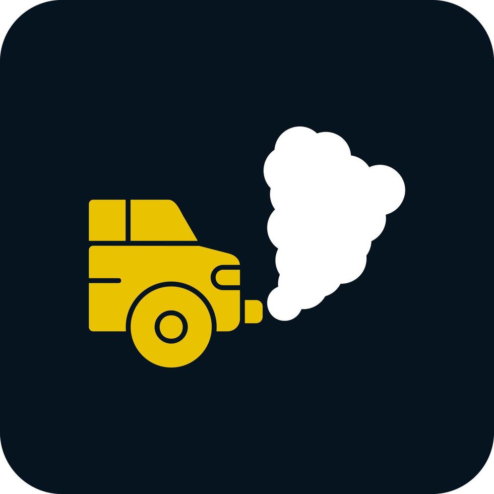 Emission Vector Icon Design