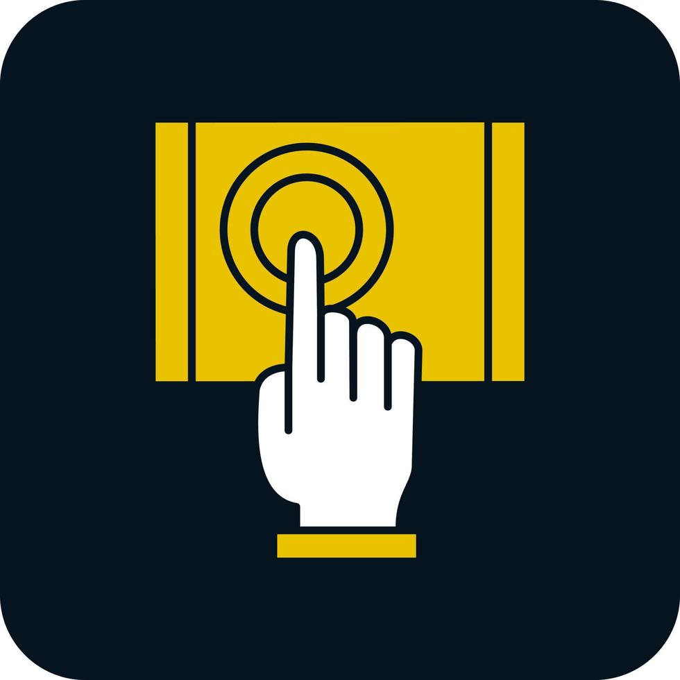 Touch Screen Vector Icon Design