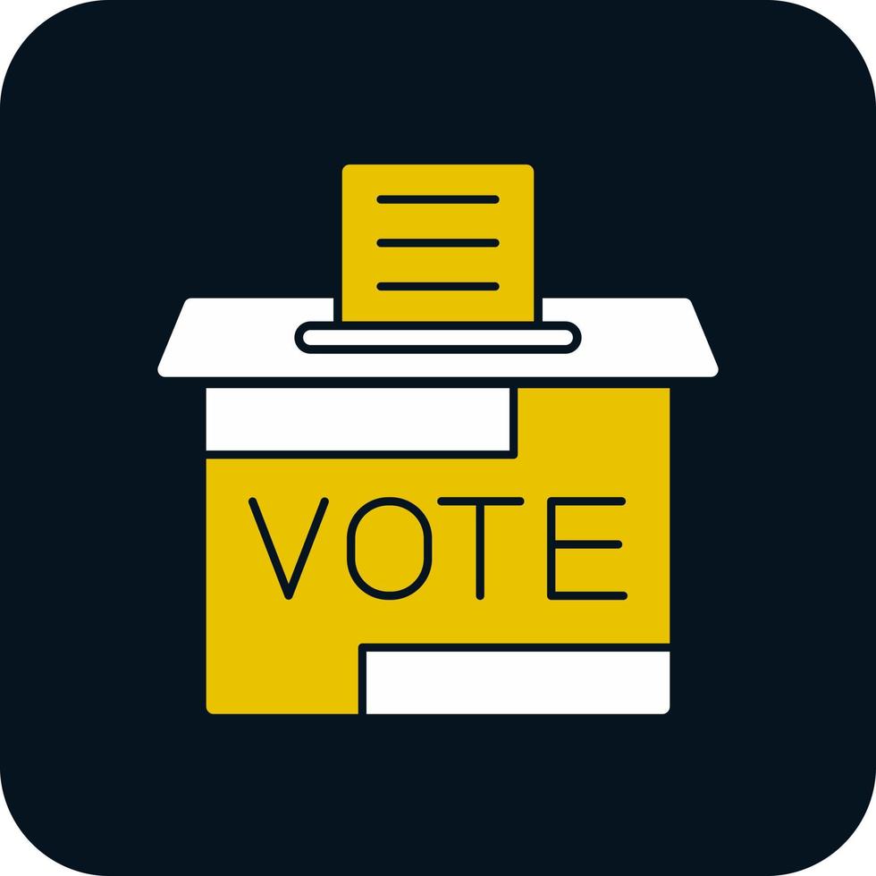 Ballot Vector Icon Design