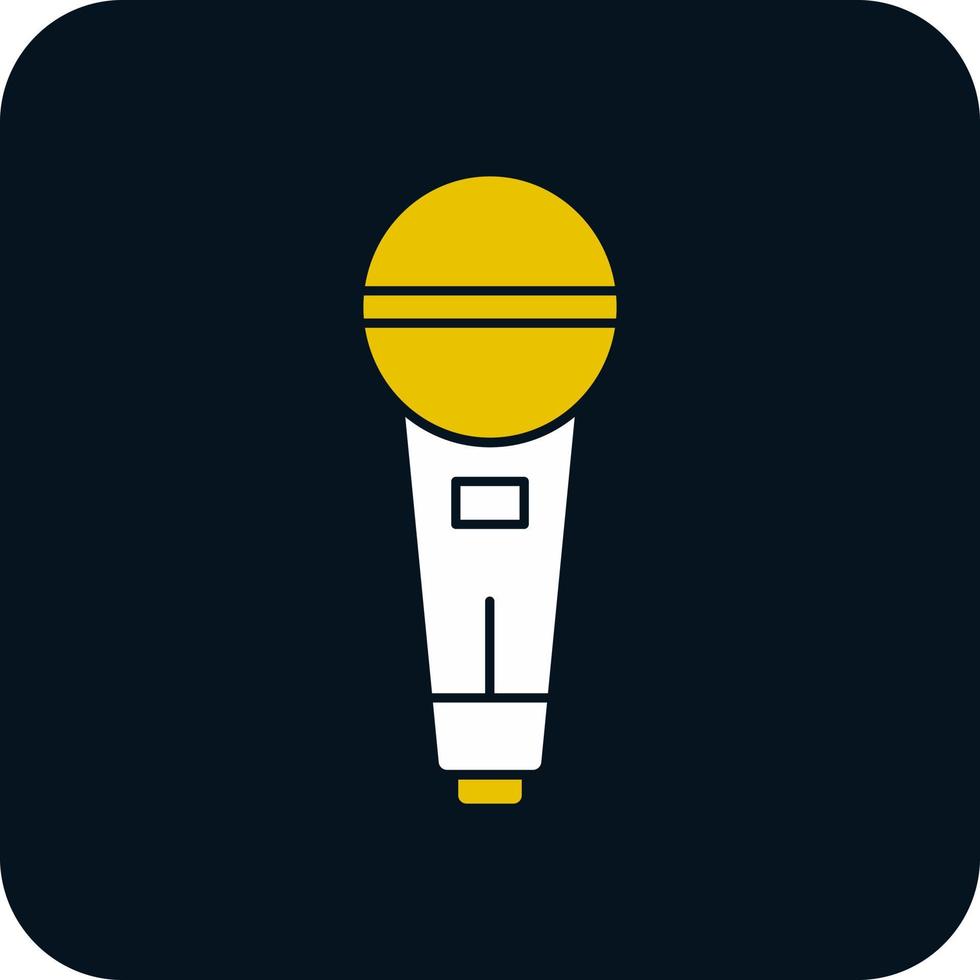 Mike Vector Icon Design