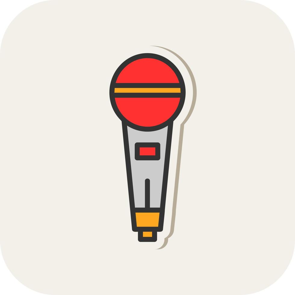 Mike Vector Icon Design