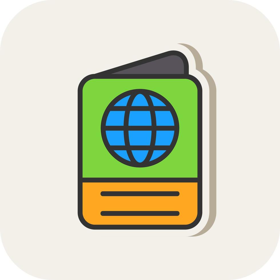 Passport Vector Icon Design