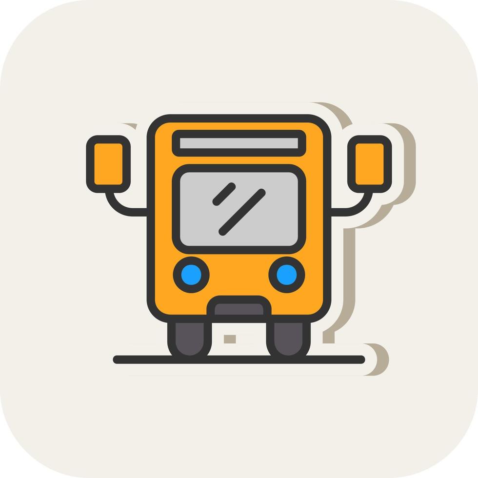 Bus Vector Icon Design