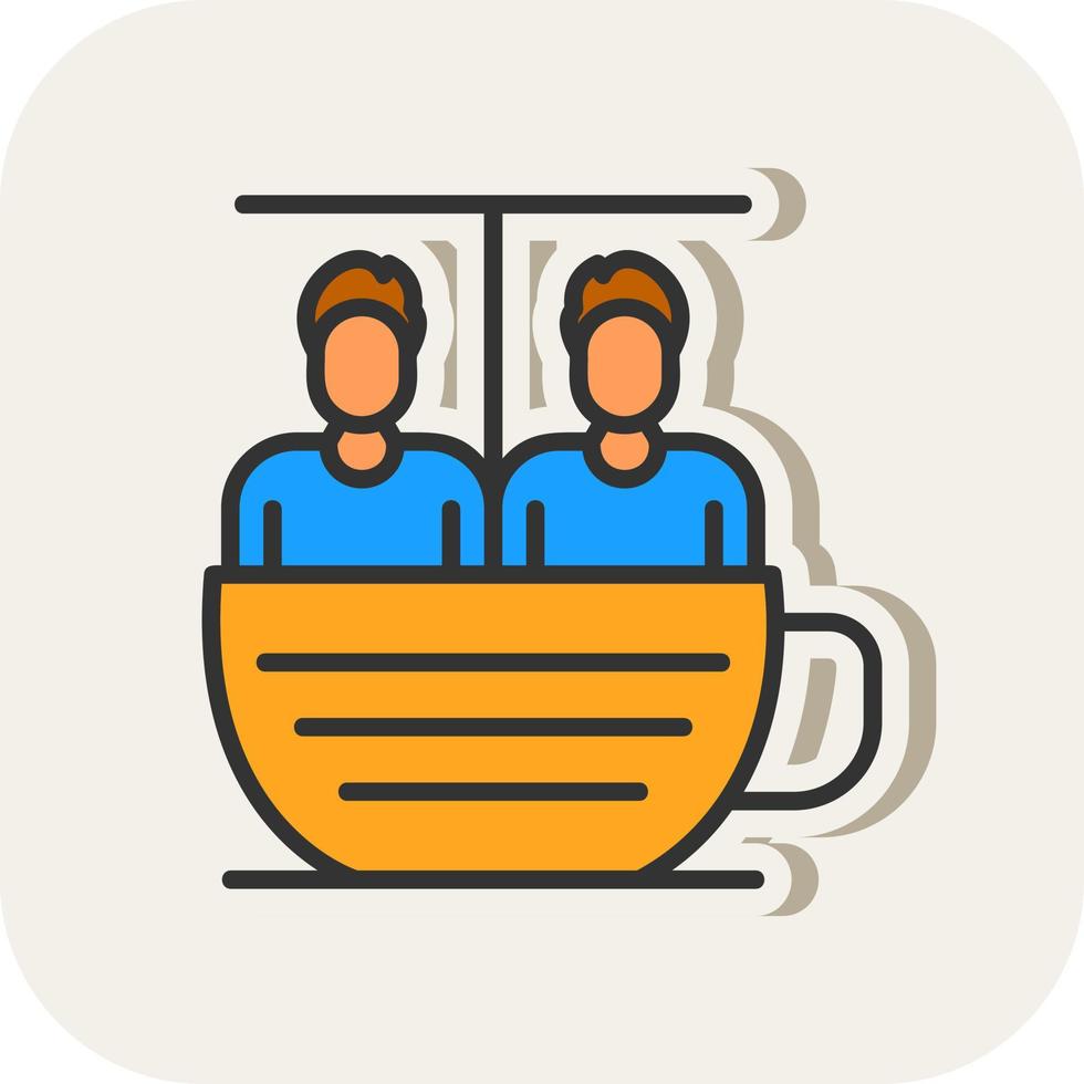 Tea Cup Ride Vector Icon Design 20992686 Vector Art at Vecteezy
