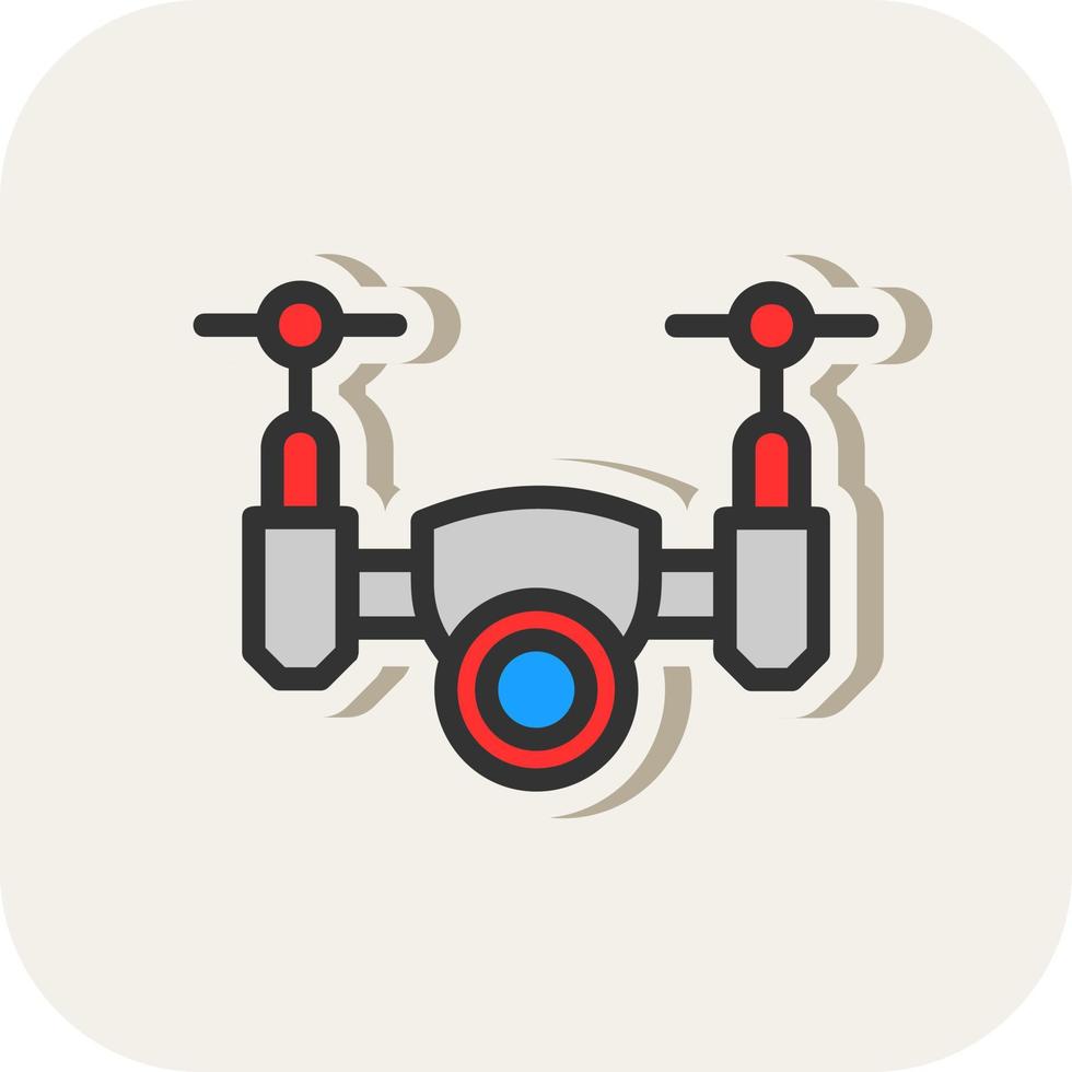 Drone Vector Icon Design