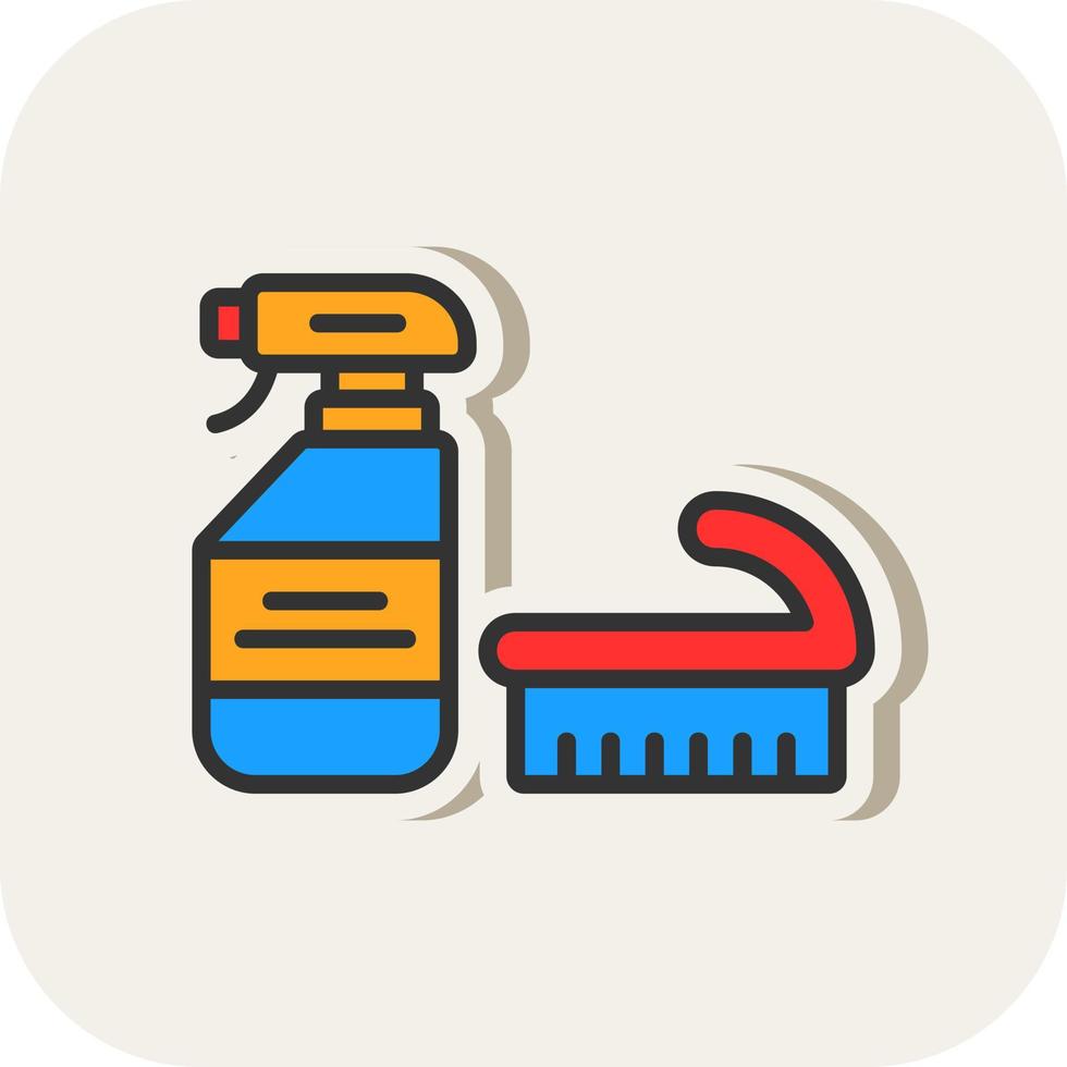 Cleaning Tools Vector Icon Design