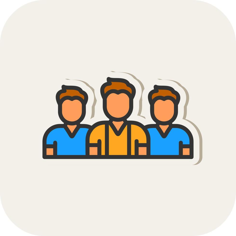 Candidates Vector Icon Design