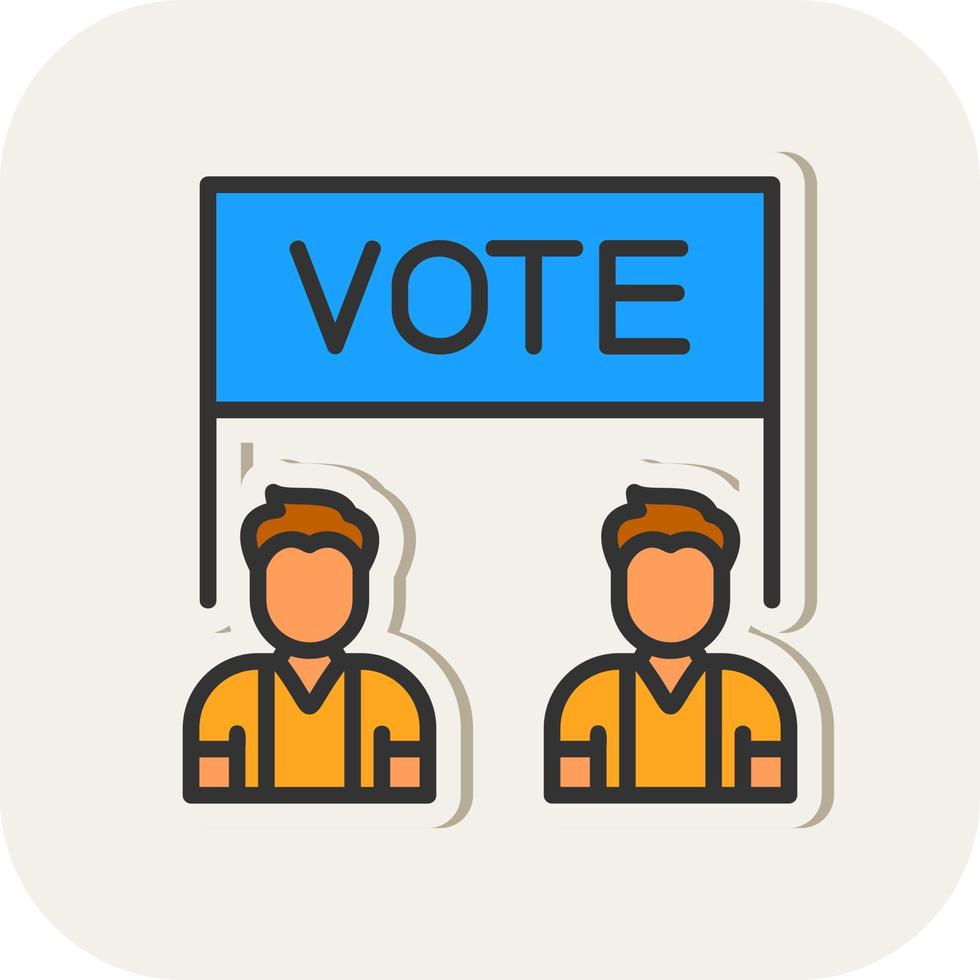 Supporter Vector Icon Design