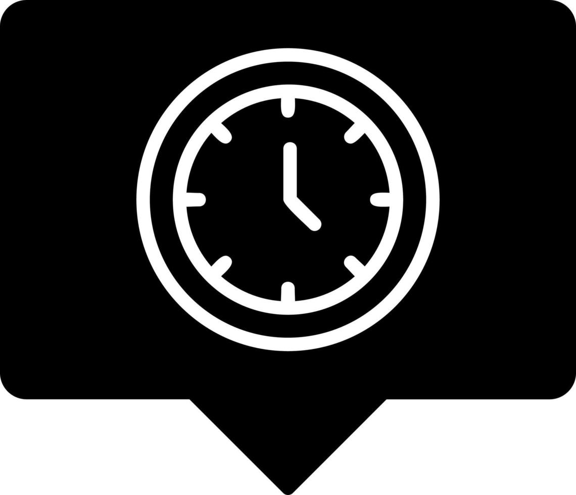 icono de vector de tiempo