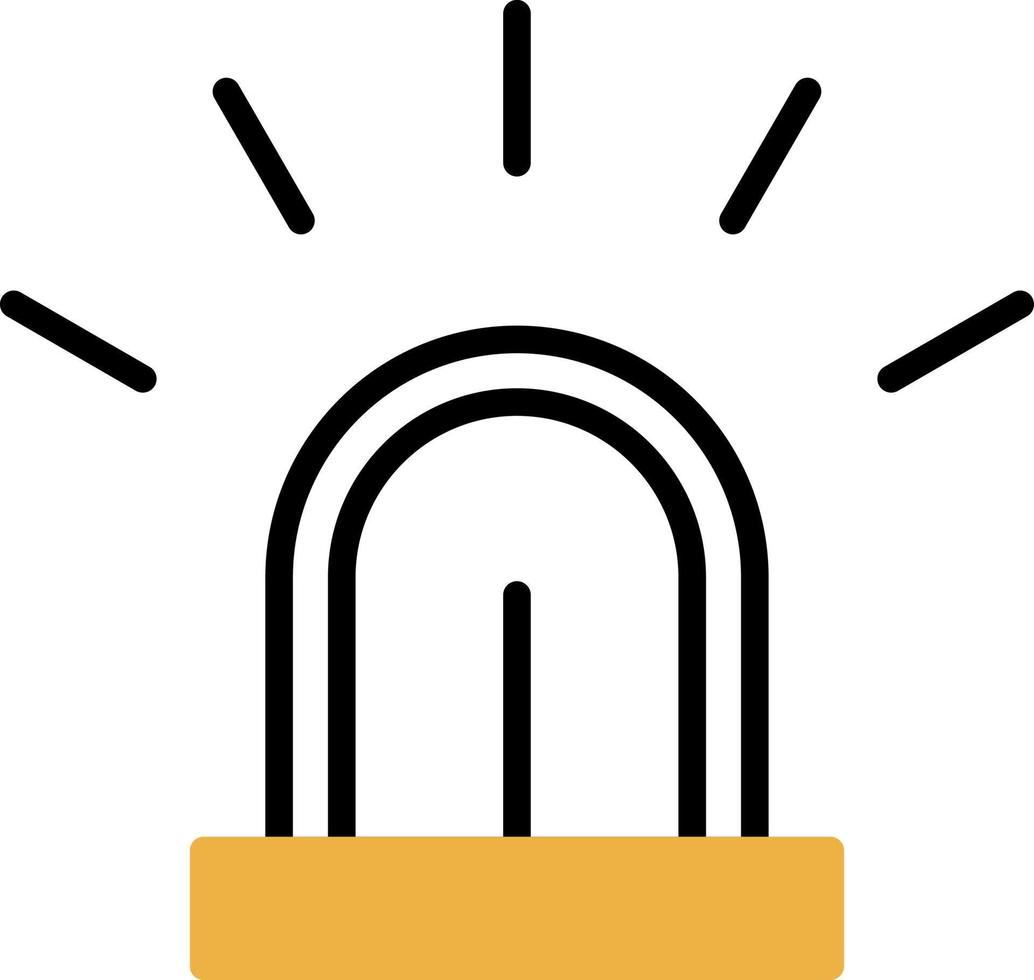 Siren Vector Icon Design