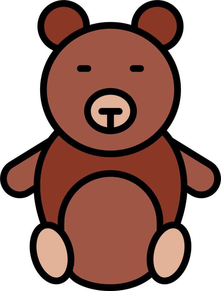 Teddy Bear Vector Icon