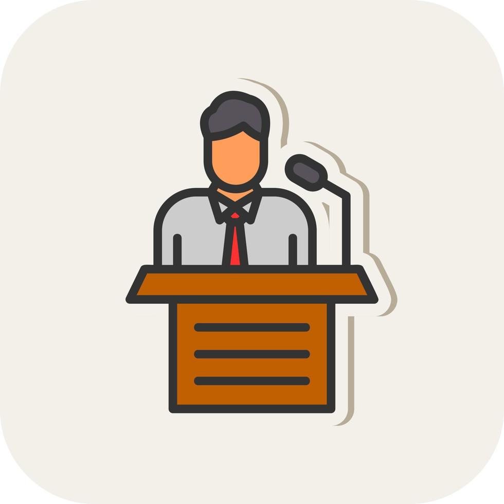 Speech Vector Icon Design