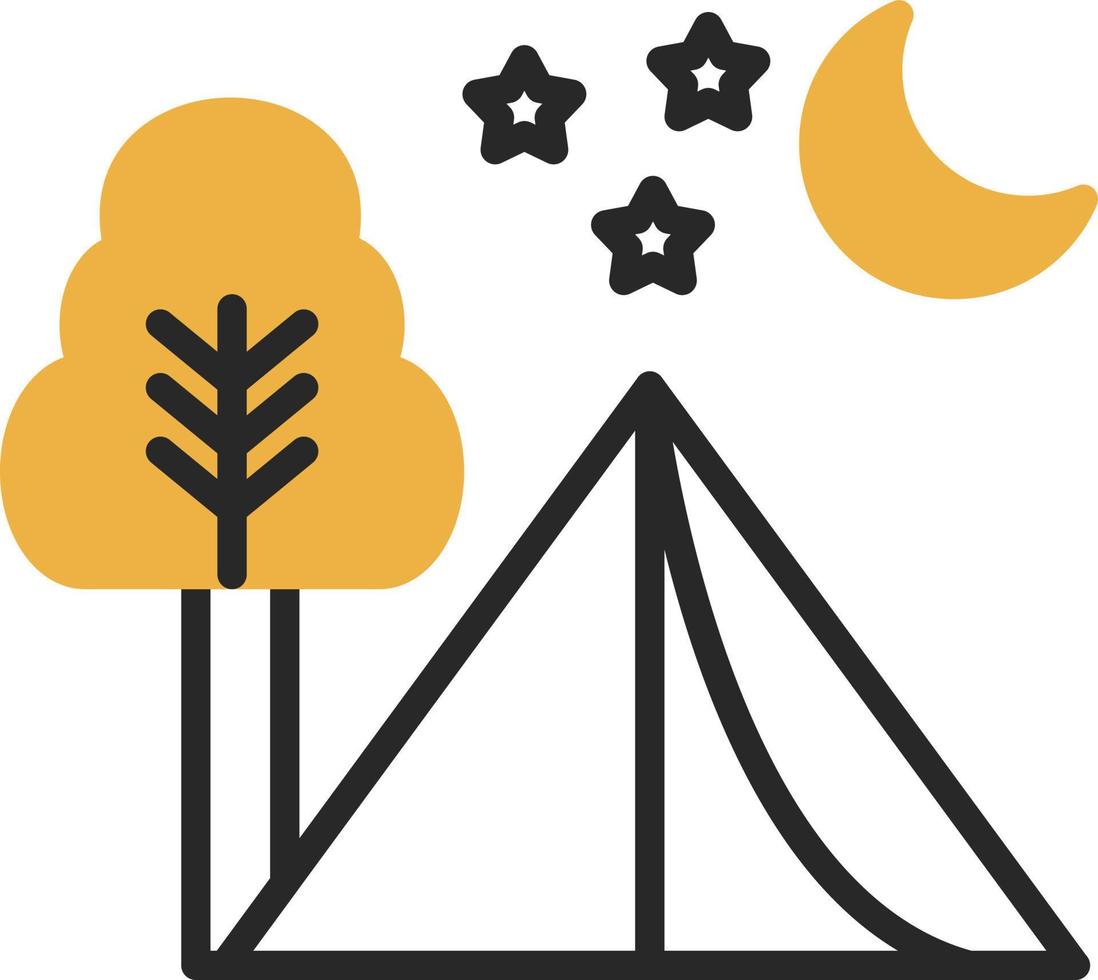 Camping Vector Icon Design