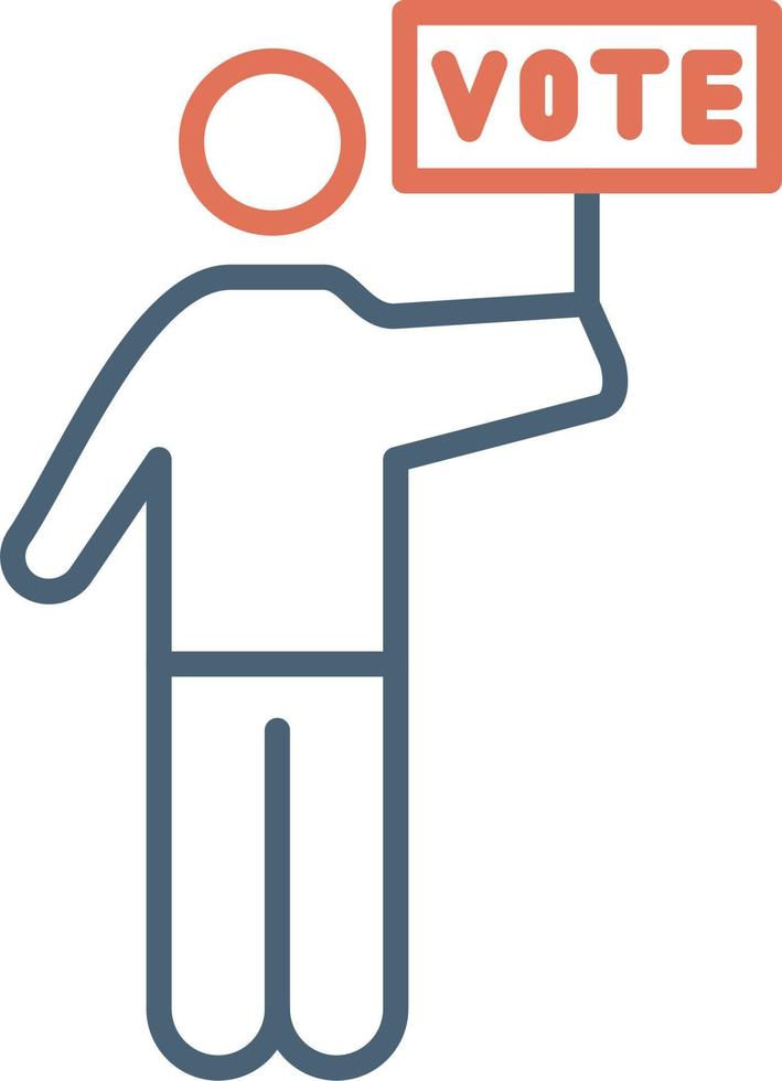 Voting campaign Vector Icon