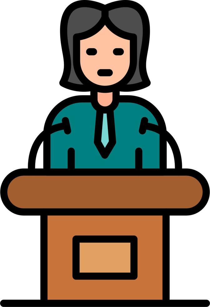 Politician Vector Icon