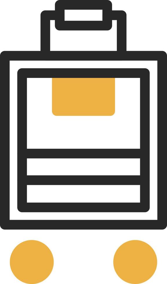 Luggage Vector Icon Design