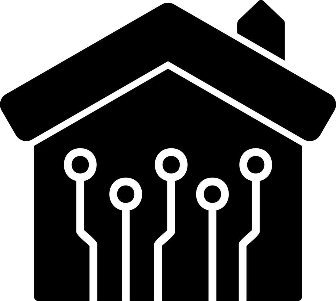 Smart house Vector Icon