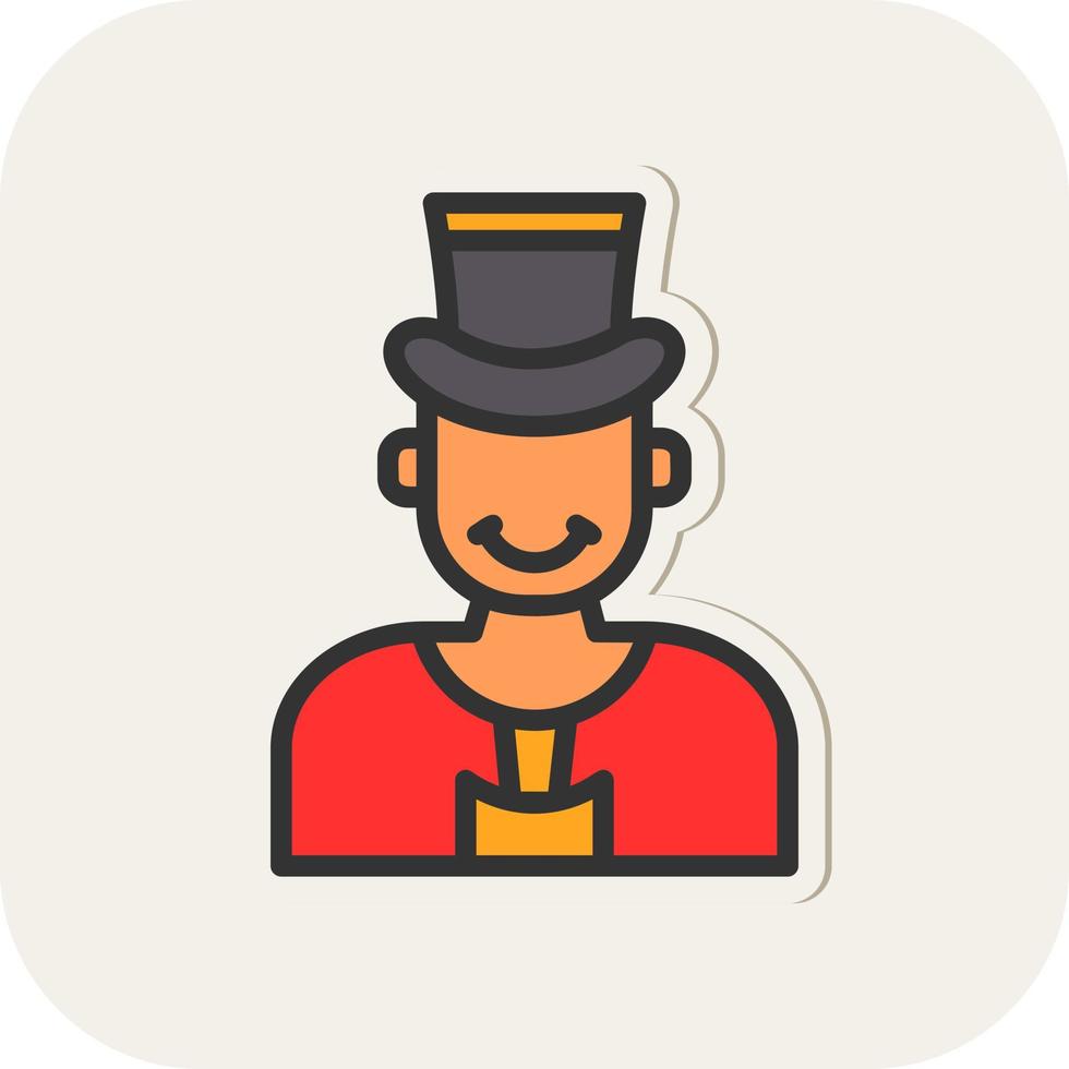 Magician Vector Icon Design