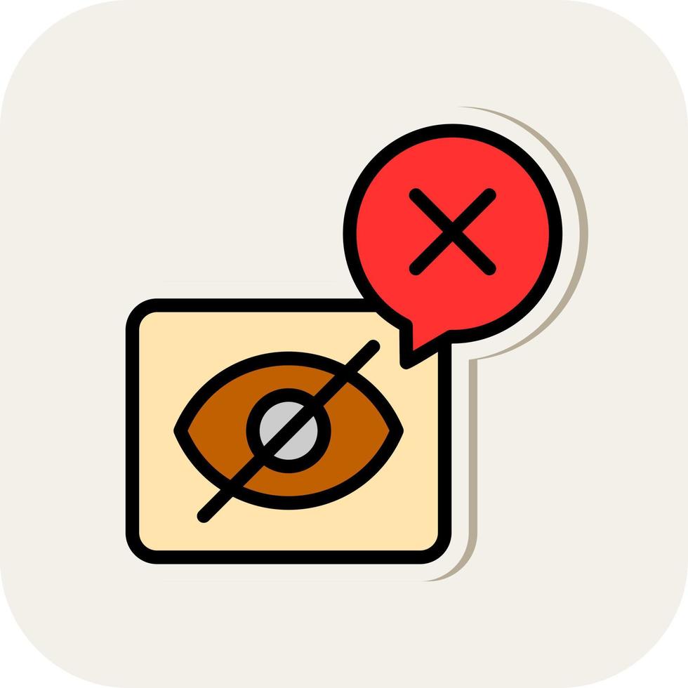 Blind Vector Icon Design