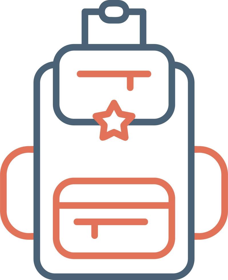 Backpack Vector Icon