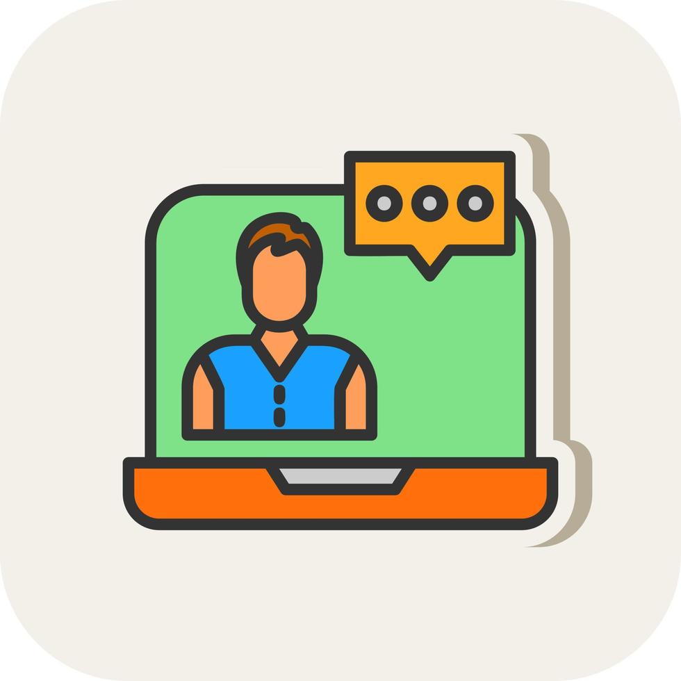 Webinar Vector Icon Design