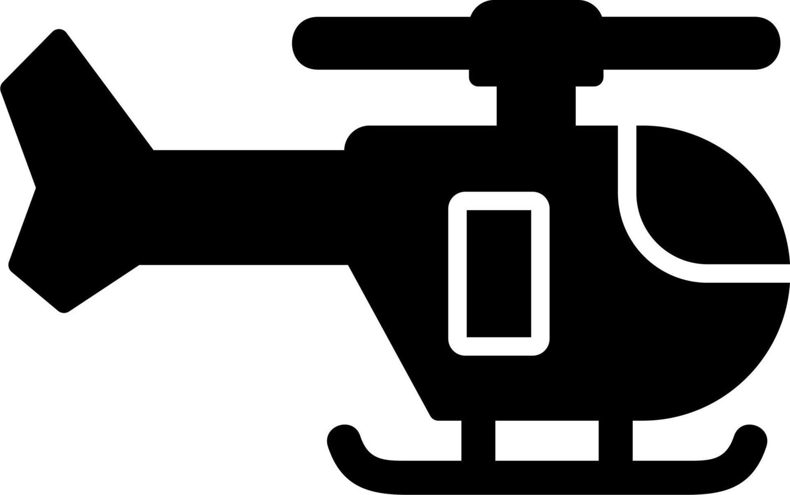 Helicopter Vector Icon