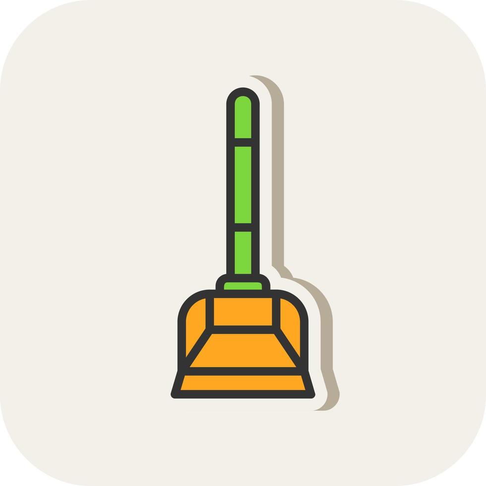 Dustpan Vector Icon Design