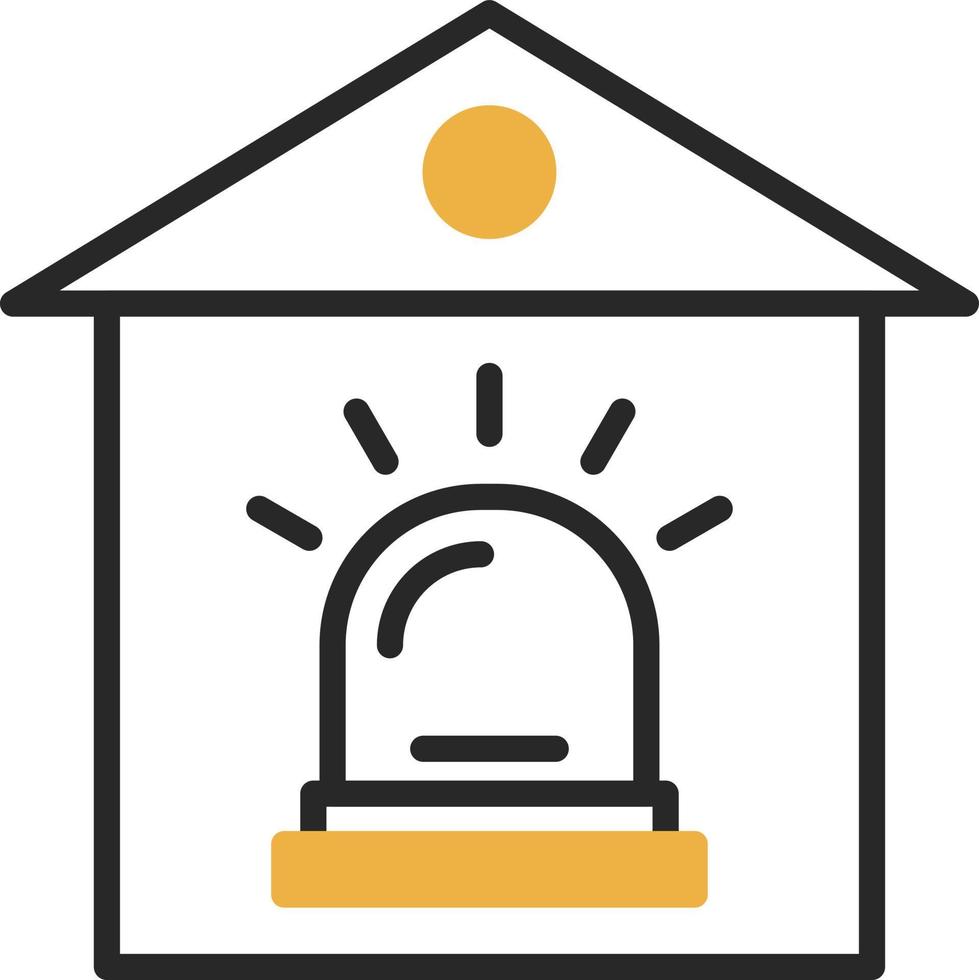Security Alarm Vector Icon Design